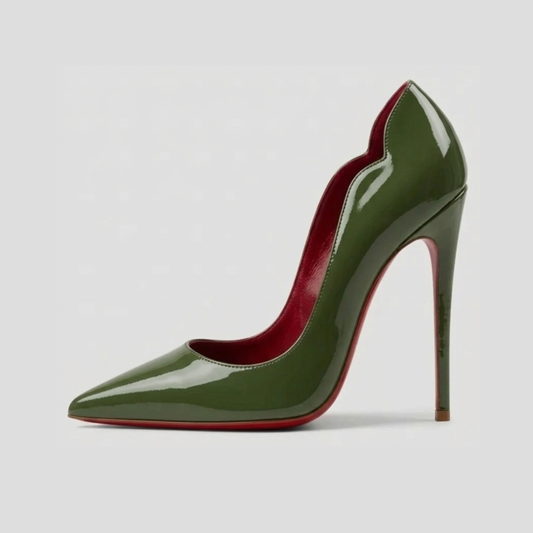 Stiletto Claire Moss Green